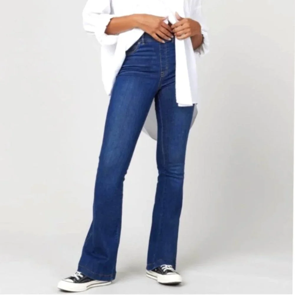 Spanx flare jeans. Size XS. - Picture 1 of 4